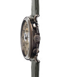 47mm Runwell Chronograph Watch, Green