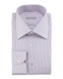 Striped Woven Dress Shirt