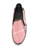 Gauden Check Skate Sneaker, Rose Pink