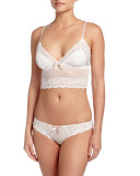 Anouk Lace Bralette, White