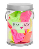 Neon Hair Ties in Paint Tin