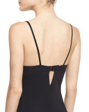 Love and Lust Thong Bodysuit, Black