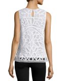 Bindi Crocheted Sleeveless Top