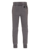 Axl Moto-Style Sweatpants, Pavement, Size 4-12