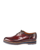 Alessio Lace-Up Oxford Shoe, Burgundy