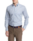 Check Long-Sleeve Sport Shirt