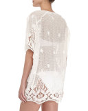 Jessica Sheer Scalloped Coverup