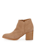Anzio Suede Ankle Bootie, Sahara