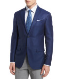 Two-Button Wool Blazer, Royal