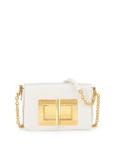 Natalia Medium Chain Crossbody Bag, White
