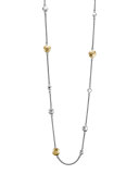 Palu Silver & Gold Sautoir Necklace