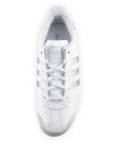Samoa Original Leather Sneaker, White/Silver