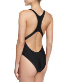 Resting Beach Face One-Piece Swimsuit