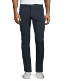 Neoteric Flat-Front Pants, Navy