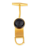 Chain Toggle Bracelet, Black/Golden