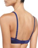 Wild Seduction Balconette Bra, Navy Multi