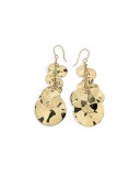 18K Gold Glamazon Spotlight Coin Earrings