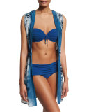 Printed Sleeveless Short Coverup