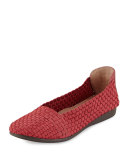 Belicia Stretch-Woven Flat, Red