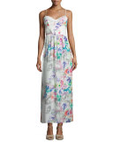 Mai Tai Sleeveless Maxi Dress, Waterfall Floral
