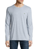 Three-Pack Pima Cotton Long-Sleeve T-Shirts