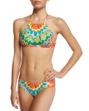 Tamarindo Hipster Swim Bottom, Multi