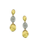 Siviglia Diamond Triple-Drop Earrings