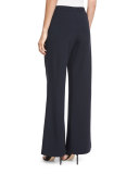 Wide-Leg Flared Pants