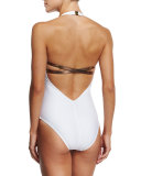 Premier Strappy-Front One-Piece Swimsuit