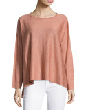 Scoop-Neck Easy Top, Fern