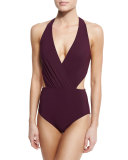 Basics Halter Monokini Swimsuit