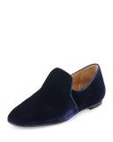 Alys Velvet Loafer Flat