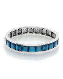 925 Rock Candy Wonderland Channel-Set Hinge Bracelet in Frost
