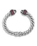 Osetra Hematine & Rhodolite Garnet Bracelet