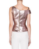 Asymmetric One-Shoulder Peplum Top