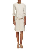 Textured Flirt Skirt, Rainy Day