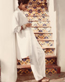 Straight-Leg Linen Pants