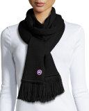 Wool Fringe Scarf