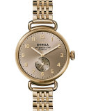The Canfield Bracelet Strap Watch, Golden