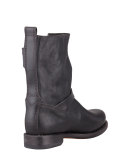 Moto Leather Boot, Black