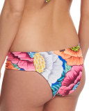 Flora Reversible Ruched Swim Bottom