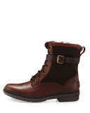 Kesey Waterproof Combat Boot, Chestnut