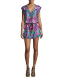 Bali Batik Printed Tunic Coverup Dress