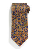 Paisley-Print Silk Tie