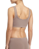 Touch Feeling Crop Top, Taupe