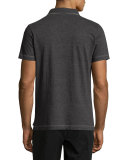 Pensacola Mini-Stripe Polo Shirt