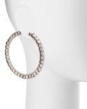 Rosario Swarovski® Crystal Hoop Earrings