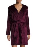 Miranda Plush Hooded Short Robe