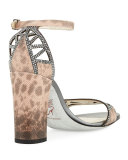 Strass Karung Embellished Sandal