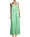 Philomena Sleeveless Printed Maxi Dress